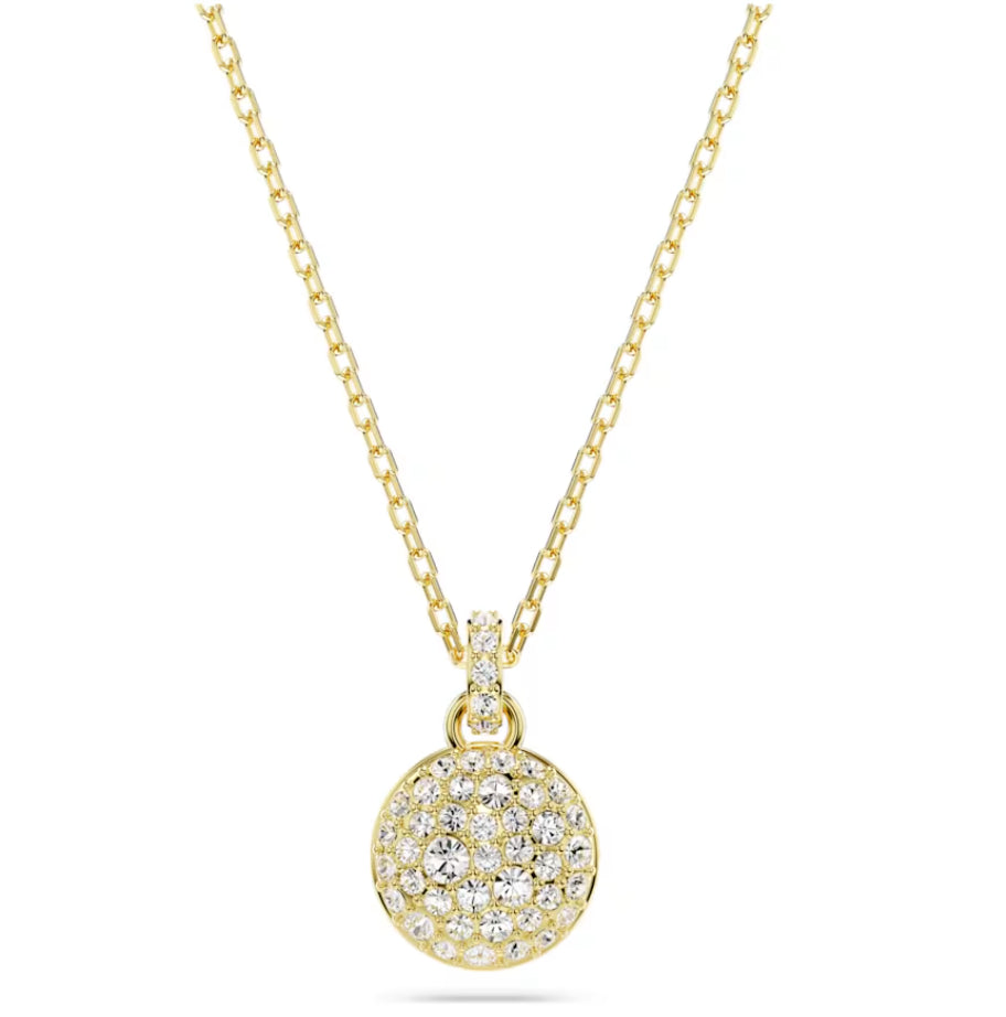 Swarovski 5683443 Pendente Meteora Bianco Placcato Oro
