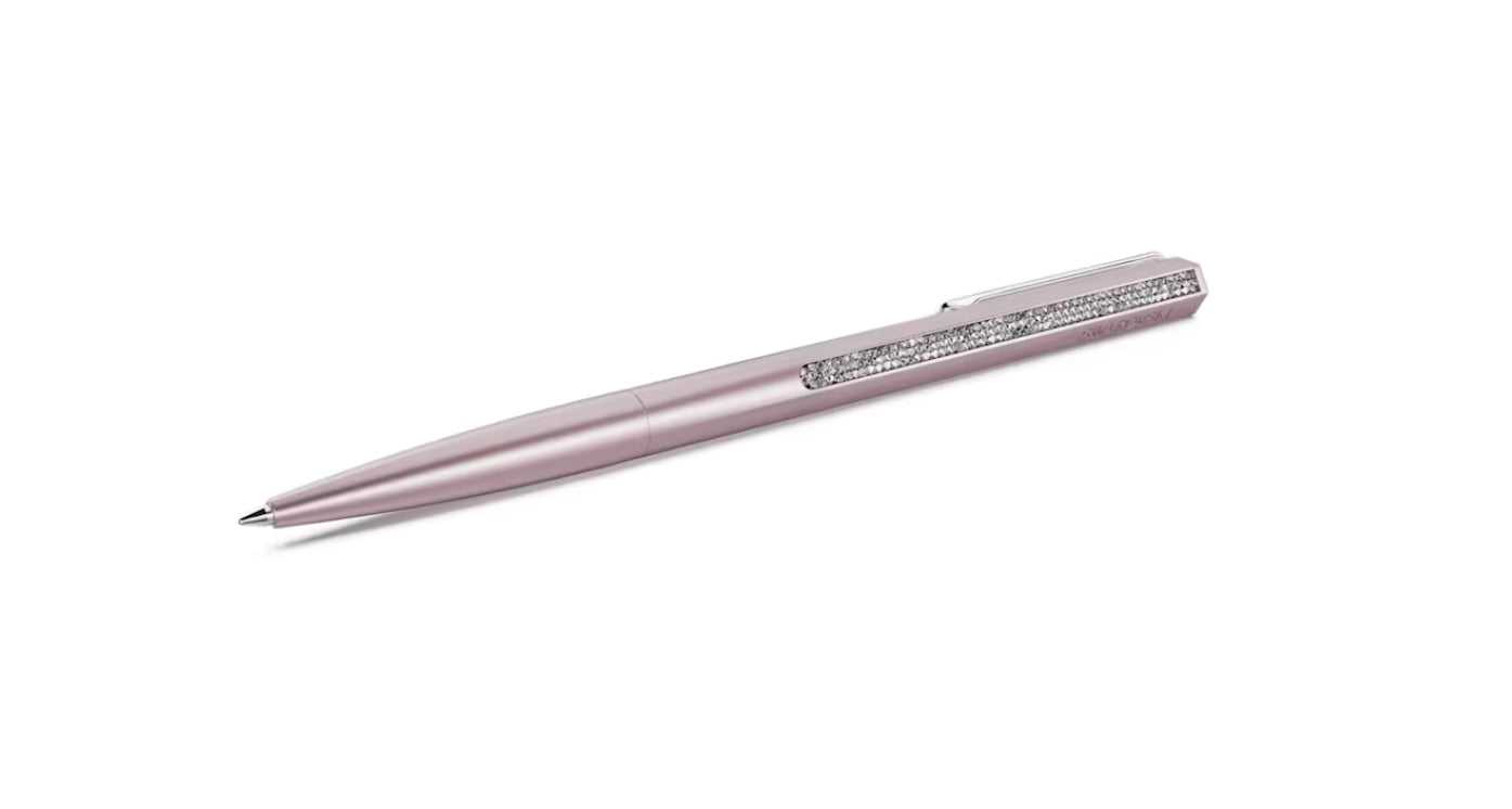 Swarovski 5678188 Crystal Shimmer Kugelschreiber, lackiertes rosa Chrom
