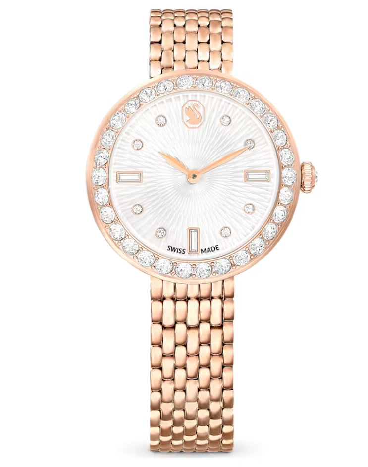 Swarovski 5672981 Certa Watch Rose Gold Tone Metal Bracelet