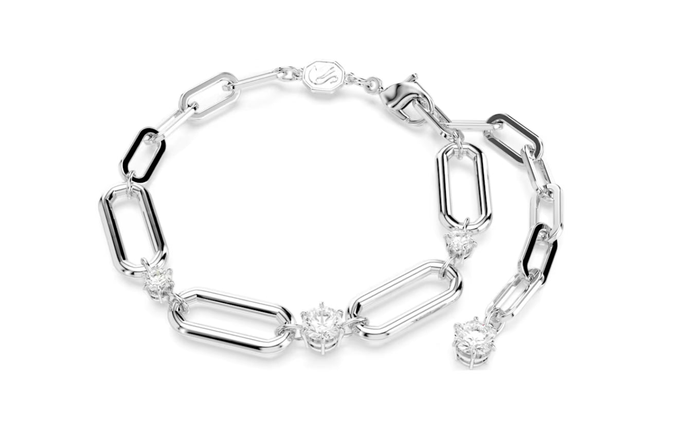 Swarovski 5683353 Constella Armband weiß rhodiniert