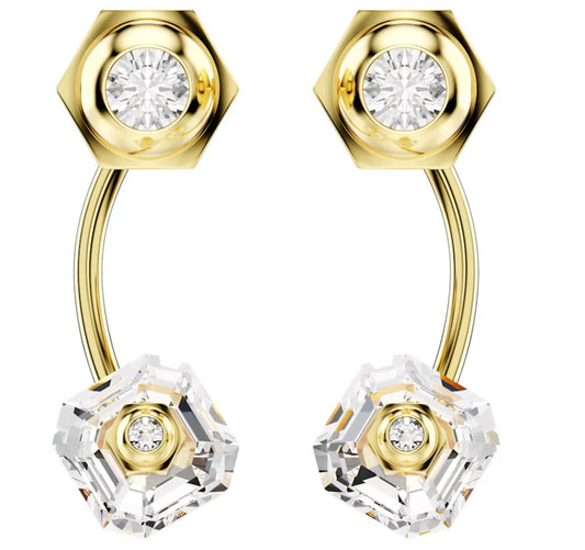 Swarovski 5677980 Numina jacket earring Mixed cut White Gold