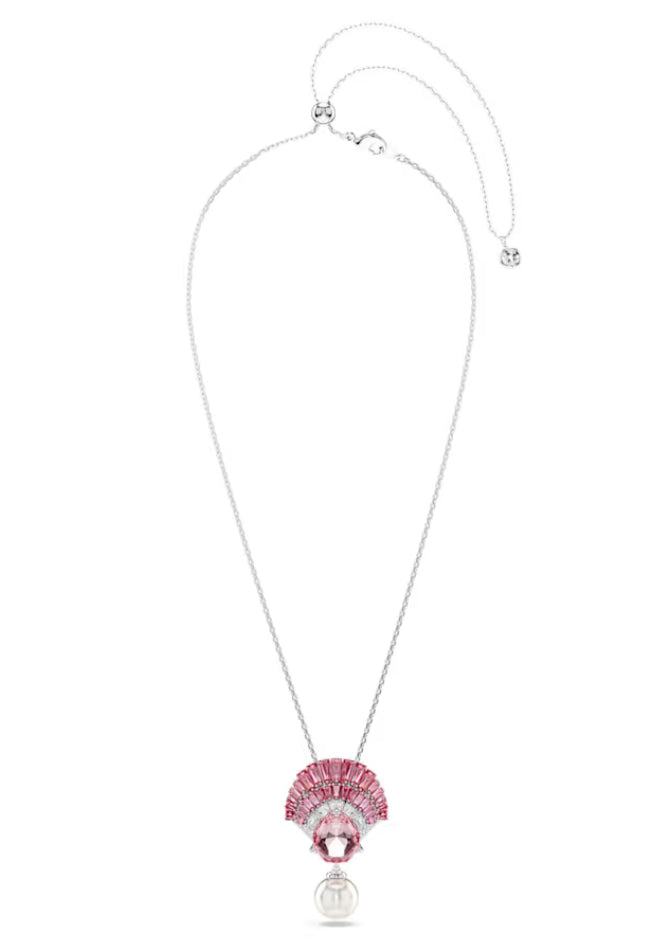 Swarovski 5688620 Idyllia Anhänger Mixed Cut Crystal Pearl Shell Pink