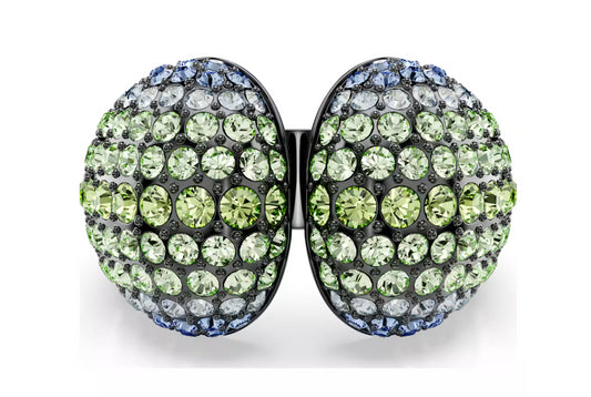 Swarovski 5692119 Anello cocktail Sublima Taglio Round Multicolore Rutenio T. 55