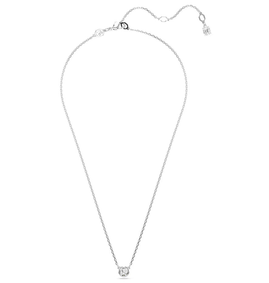 Swarovski 5696039 Imber Round Cut Anhänger weiß rhodiniert