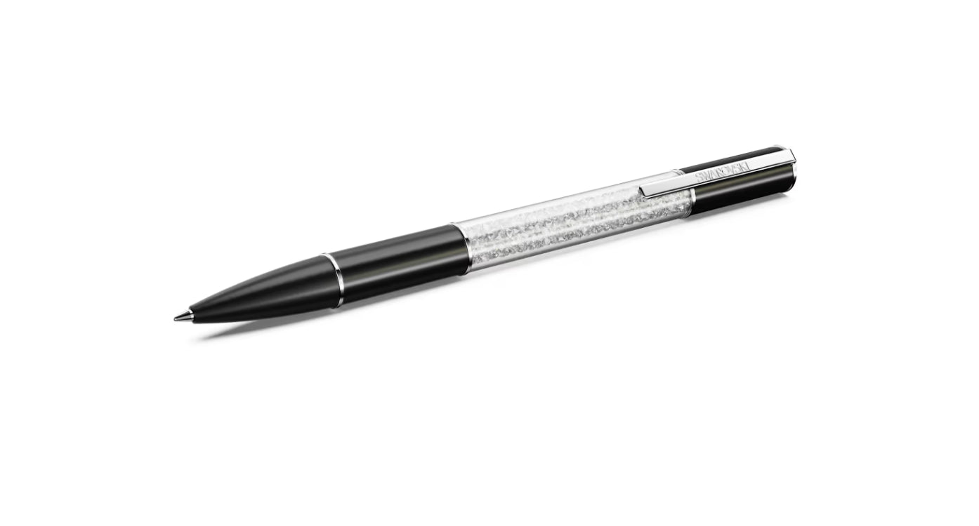 Swarovski 5694180 Crystalline Lustre Kugelschreiber, schwarz rhodiniert