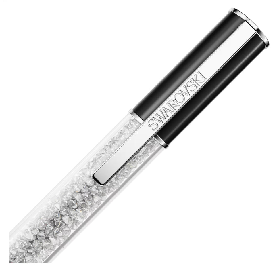 Swarovski 5694180 Crystalline Lustre Kugelschreiber, schwarz rhodiniert