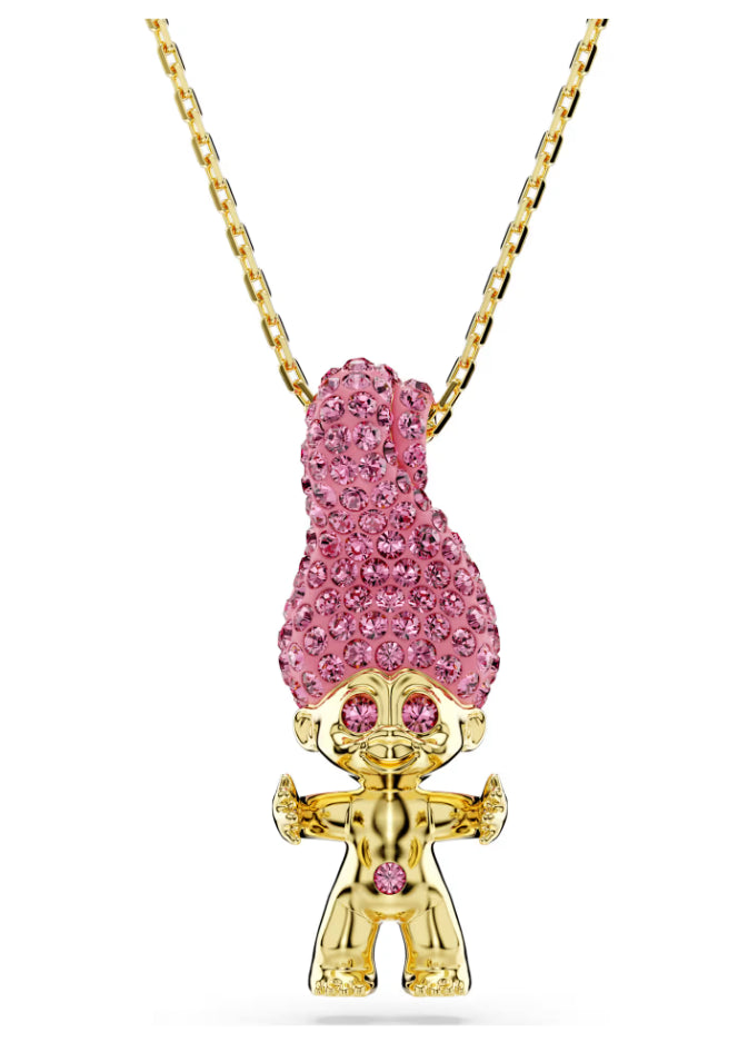 Swarovski 5691940 Good Luck Trolls Troll Roségold-Anhänger