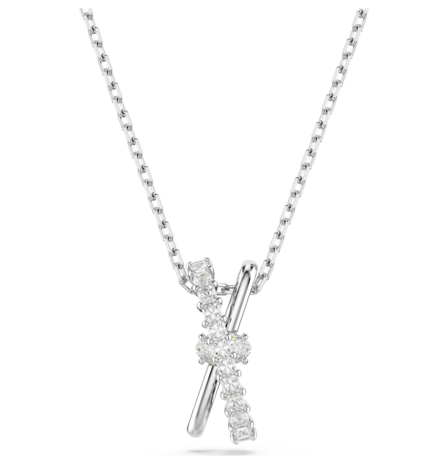 Swarovski 5689723 Hyperbola-Anhänger Mixed Cut Twist White Rhodium