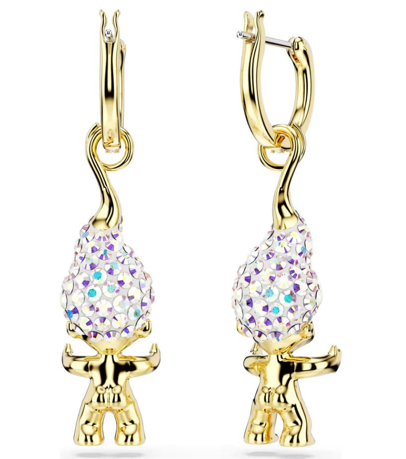Swarovski 5691944 Good Luck Trolls Trolls Weißgold-Anhänger-Ohrringe