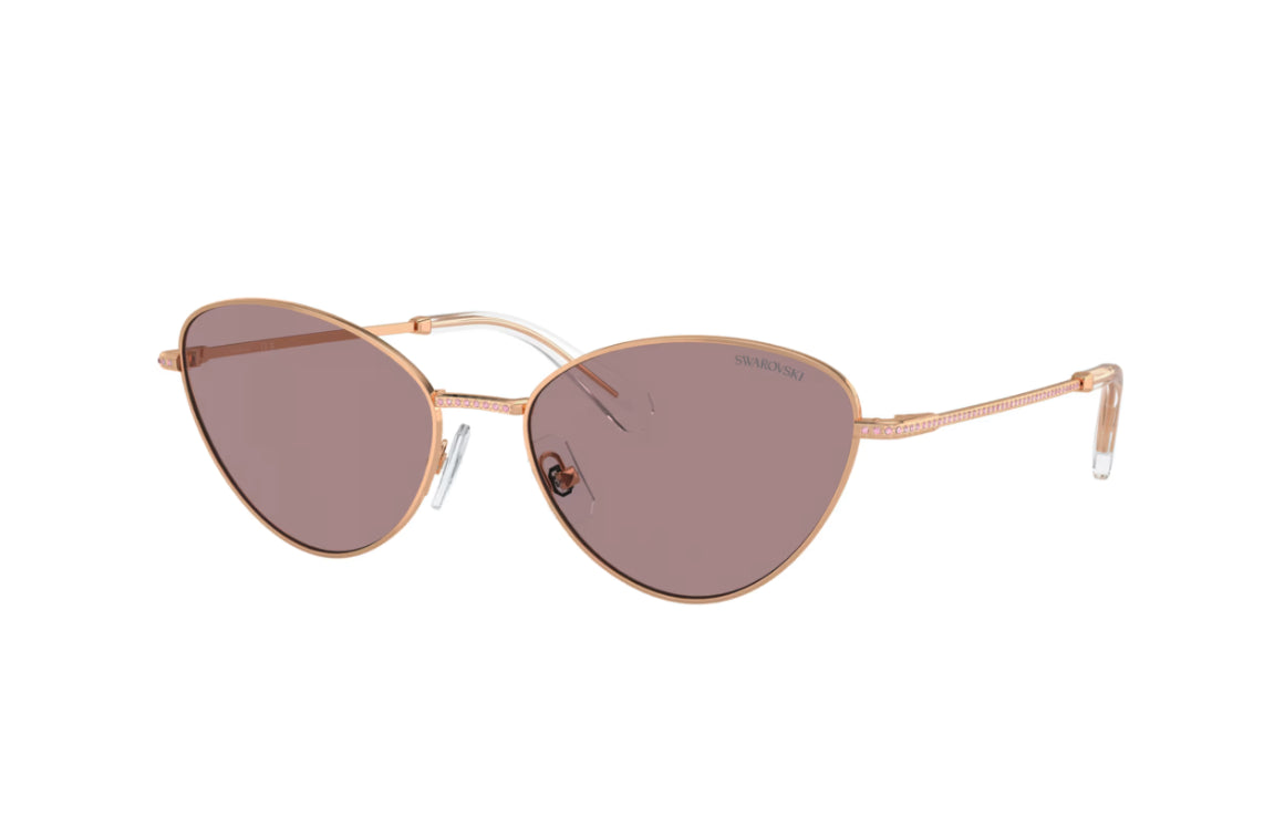 Swarovski 5691656 Occhiali da sole Forma Cat-eye Viola