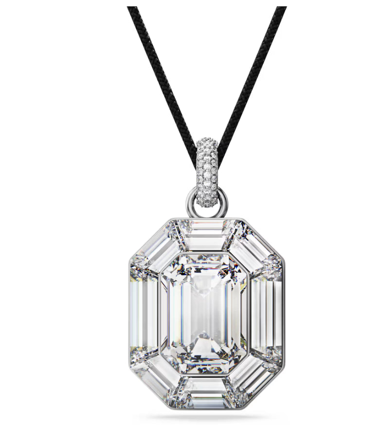 Swarovski 5698526 Pendente Lucent Taglio ottagonale, Bianco
