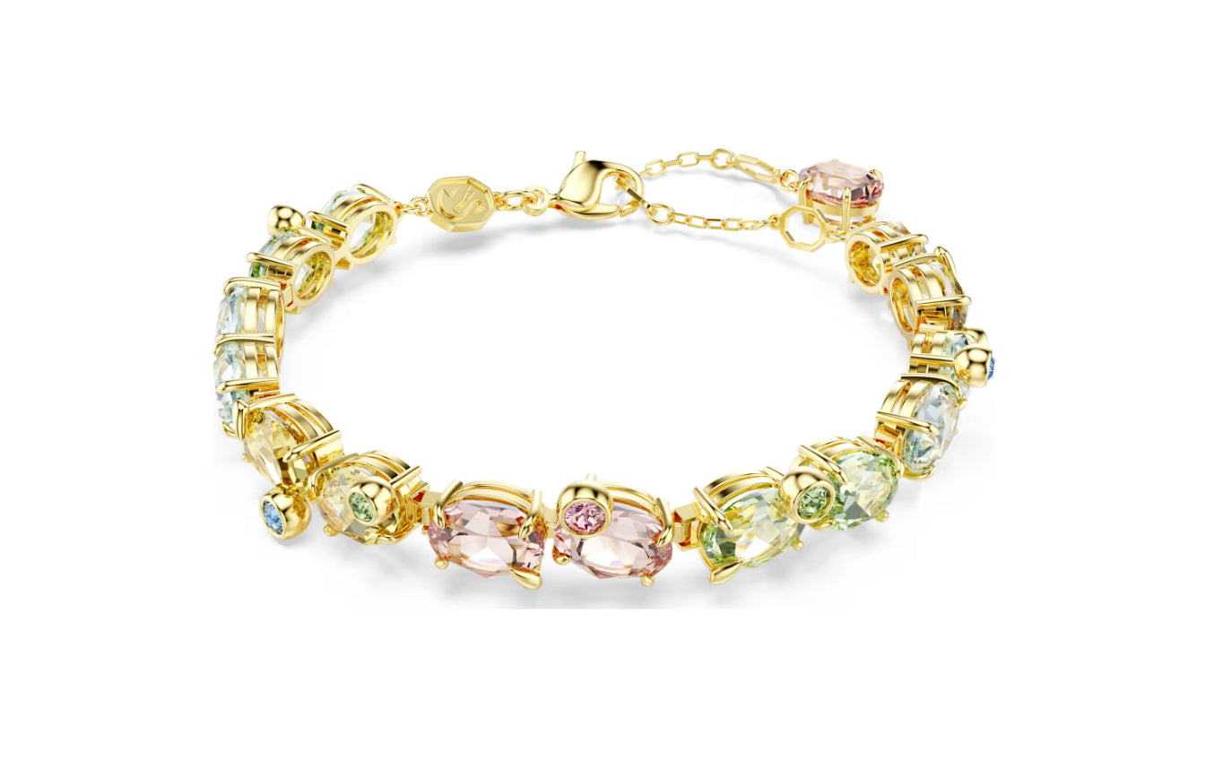 Swarovski 5705808 Bracciale Tennis Gema Multicolore