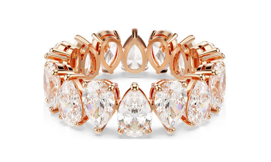 Swarovski 5690093 Anello Matrix Vittore oro rosa Taglia 58