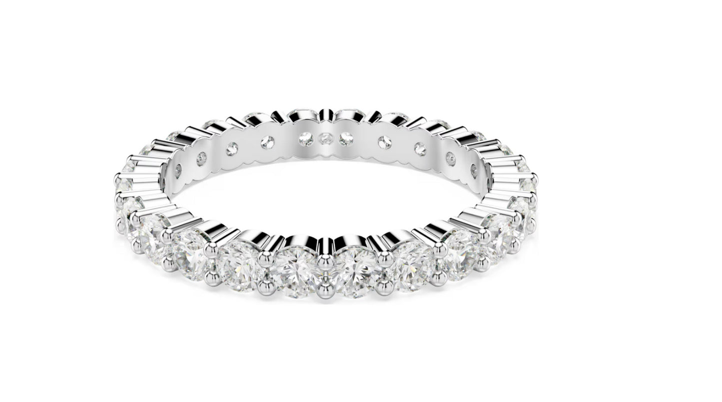 Swarovski 5705604 Anello Matrix Vittore Bianco Taglia 55