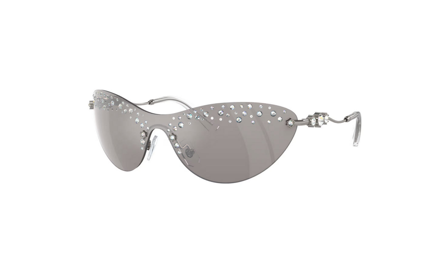 Swarovski 5691643 Occhiali da sole Mascherina Tono argentato