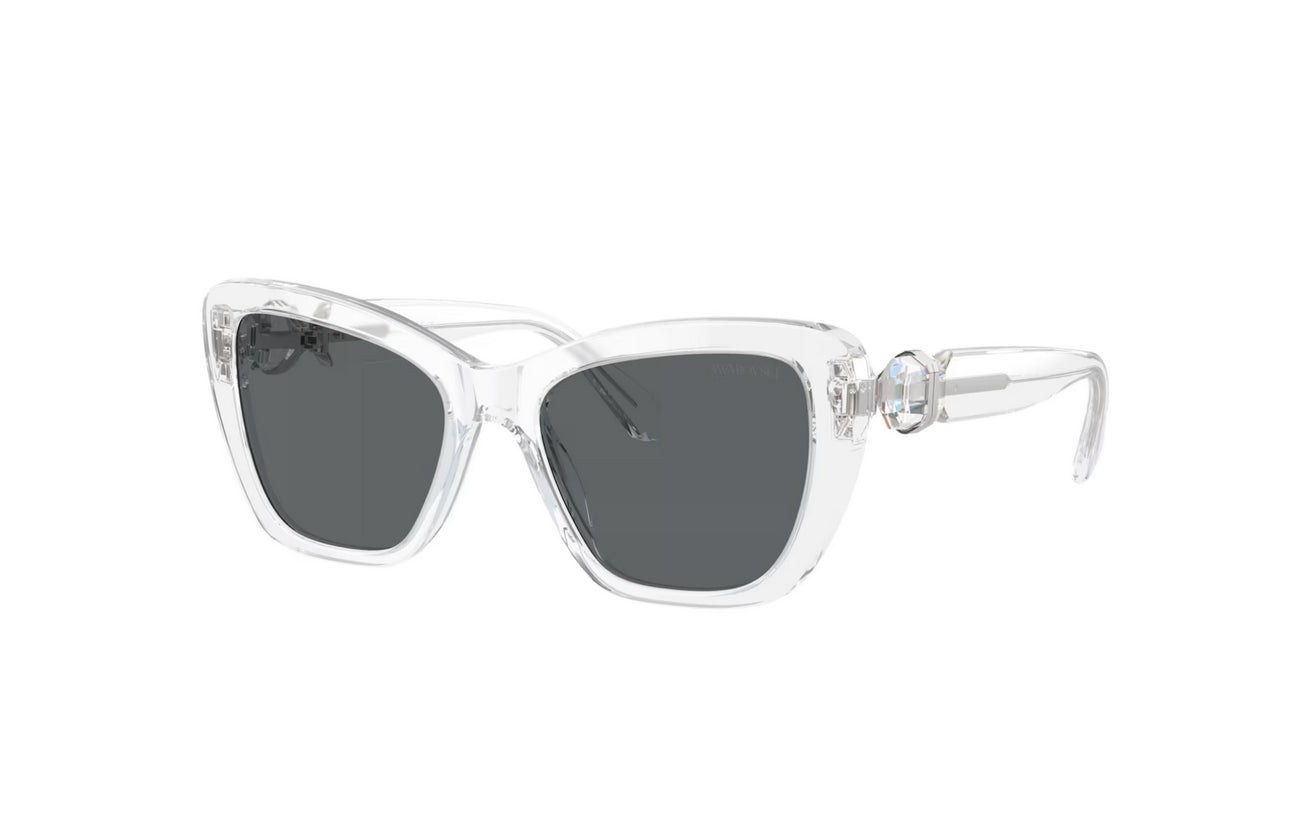 Swarovski 5691736 Occhiali da sole Forma quadrata SK6018 Bianchi