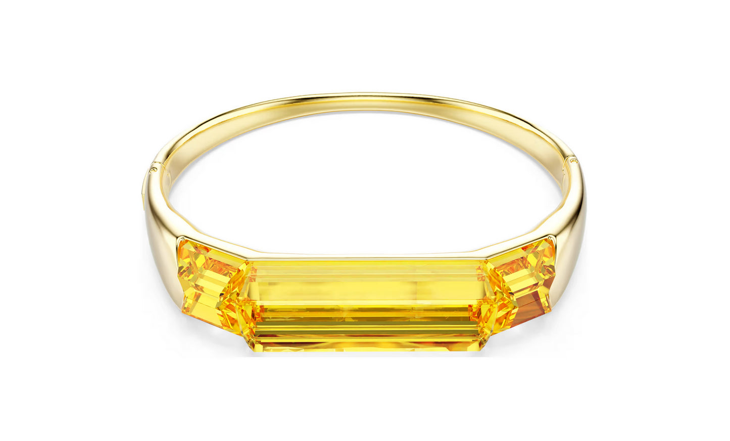 Swarovski 5708778 Bracciale rigido Lucent Giallo Placcato color oro