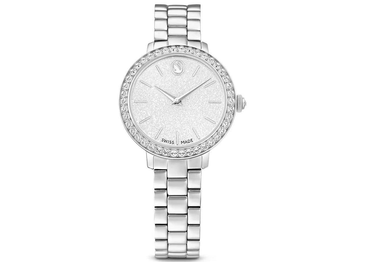 SWAROVSKI 5706182 Orologio Bracciale di metallo Tono argentato