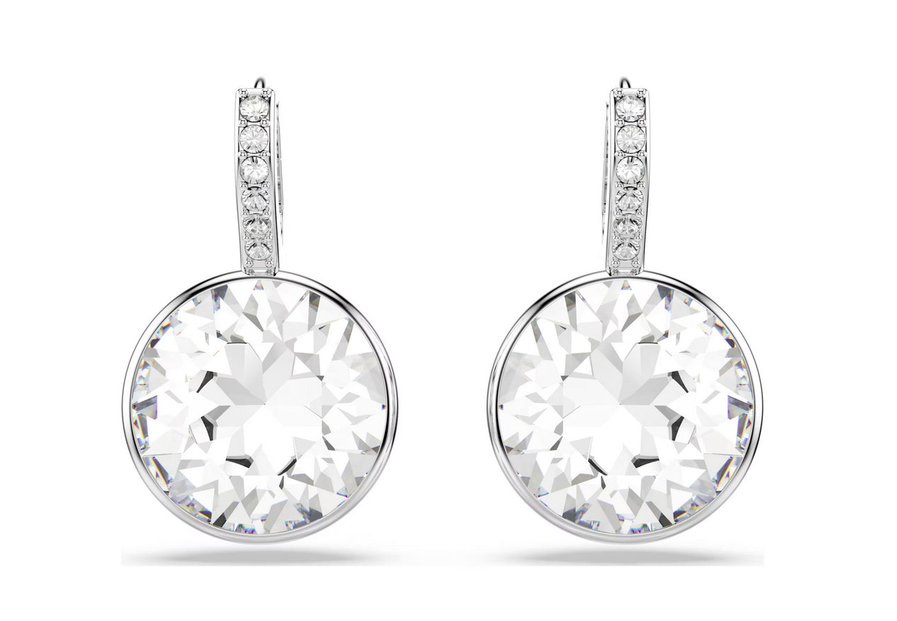 SWAROVSKI 5731149 Orecchini pendenti Millenia Taglio Round Bianchi