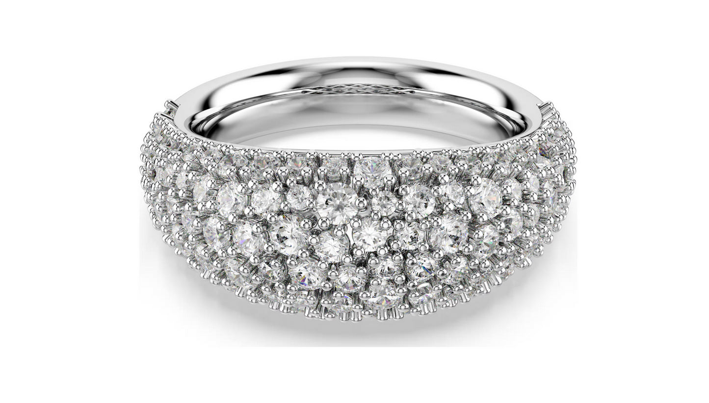 Swarovski 5737598 Anello Sublima Bianco Placcato rodio Taglia 52