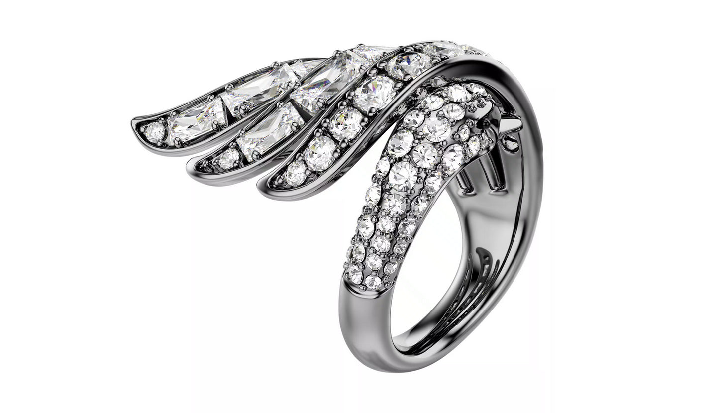 Swarovski 5709285 Anello The Vienna Collection Cigno Bianco taglia 55