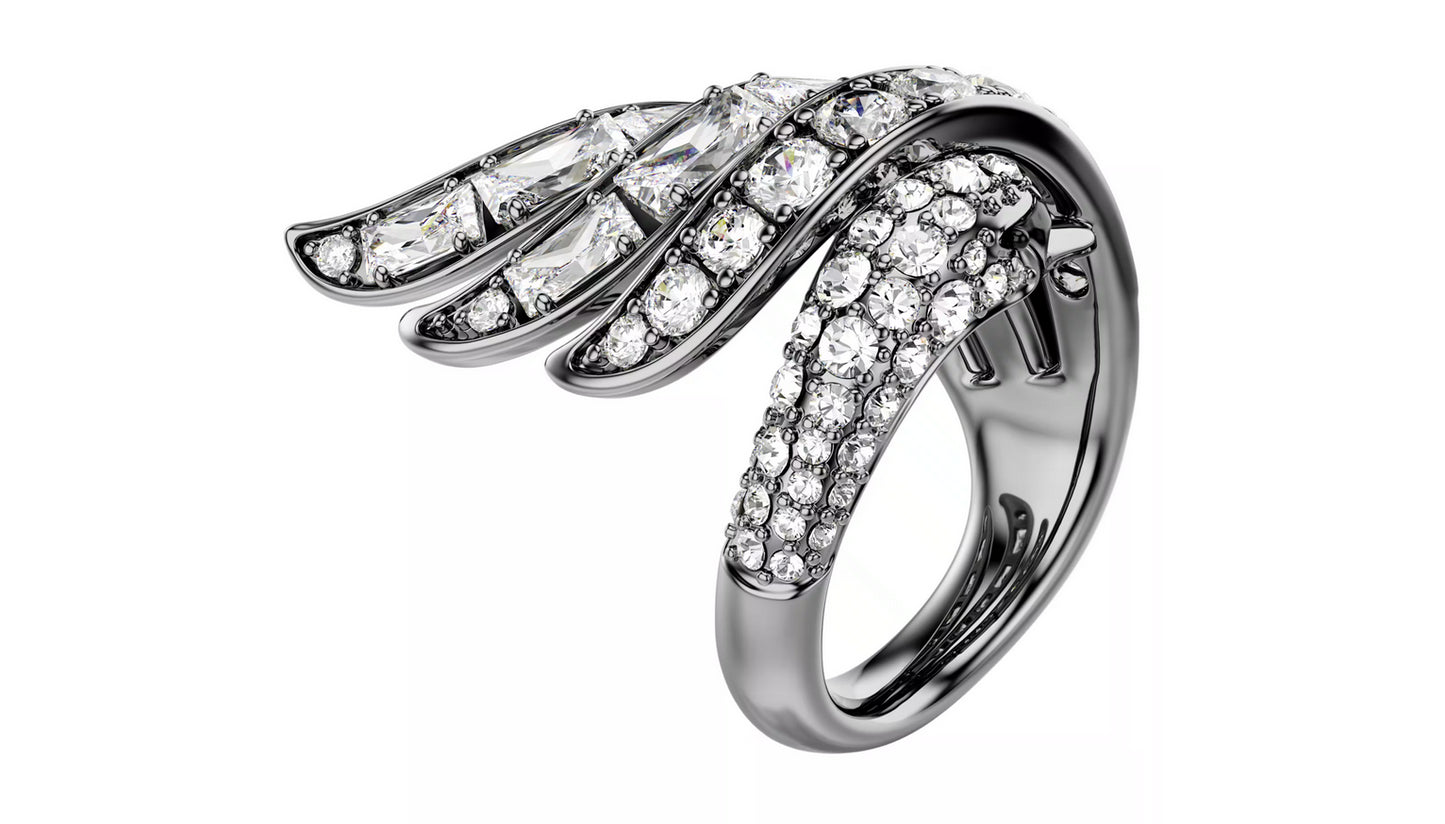 Swarovski 5735268 Anello The Vienna Collection Cigno Bianco taglia 58