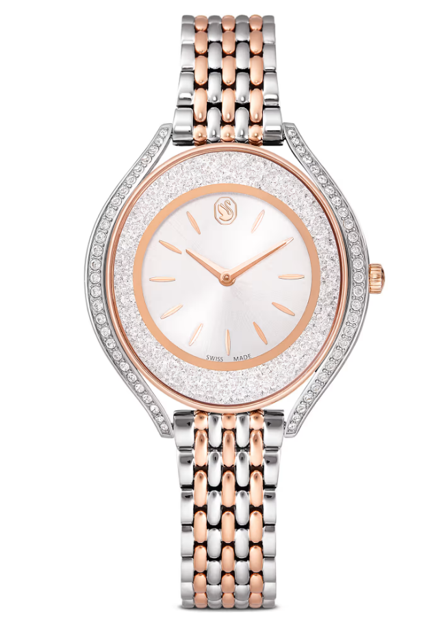 SWAROVSKI 5730162 Orologio Crystalline aura Tono oro rosa SW003992