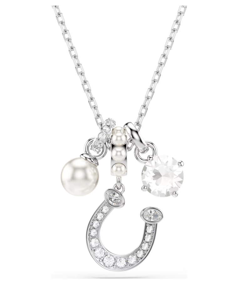SWAROVSKI 5736247 Pendente Symbolica Ferro Di Cavallo Bianco SW004058