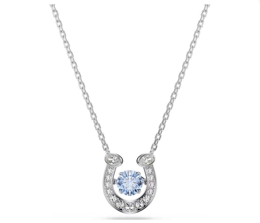 SWAROVSKI 5746562 Pendente Symbolica Ferro Di Cavallo Blu SW004067
