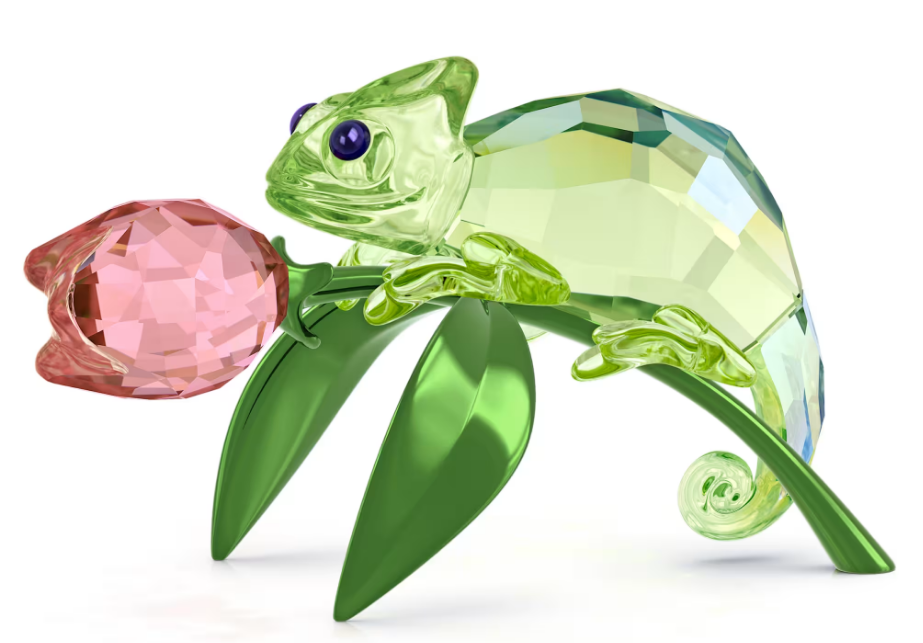 SWAROVSKI 5719811 Idyllia Camaleonte e Tulipano SW004082