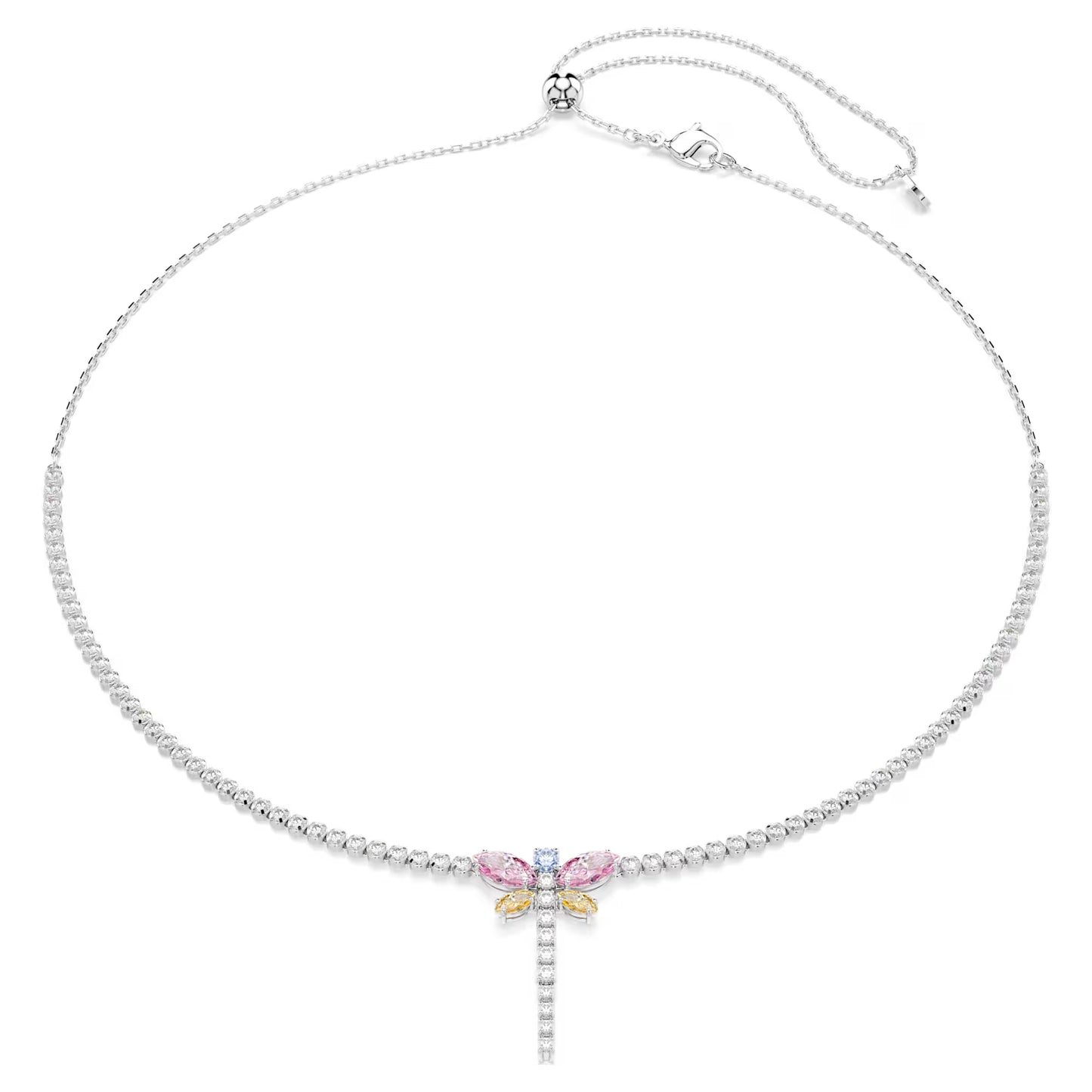 Swarovski 5737425 Collana a Y Ariana Grande x Swarovski Libellula, Multicolore SW004177