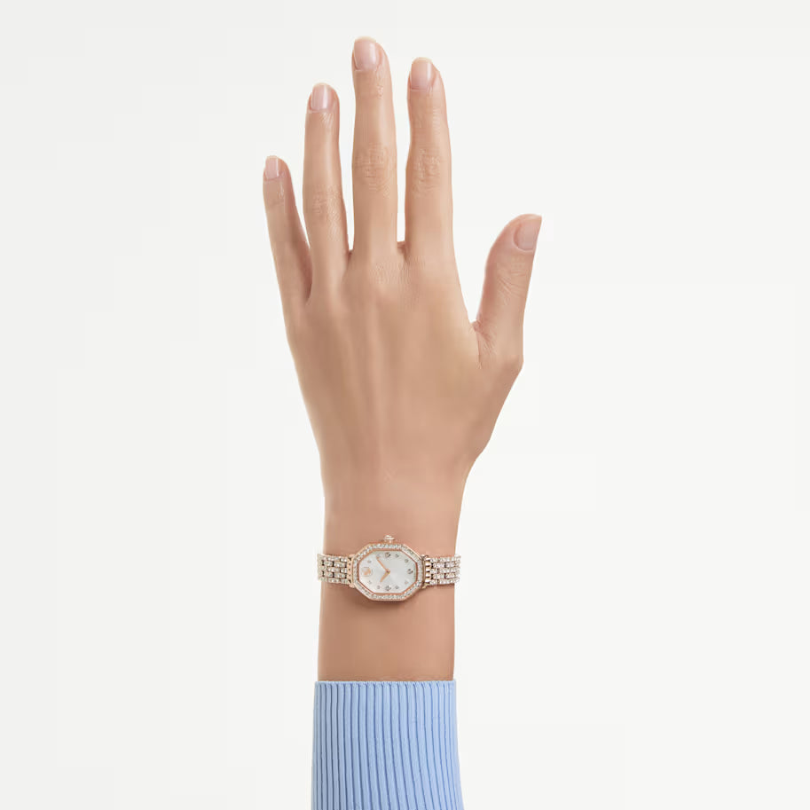 Swarovski 5749449 Orologio Dextera octagon Tono oro rosa SW004417