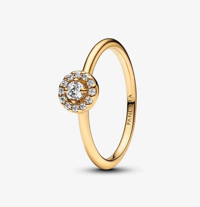 Pandora Anello Punto Luce e Pavè