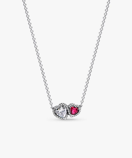 Pandora Collana Doppi Cuori