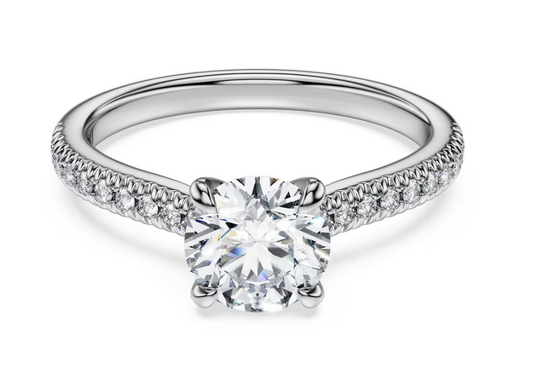 Swarovski Anello solitario Eternity