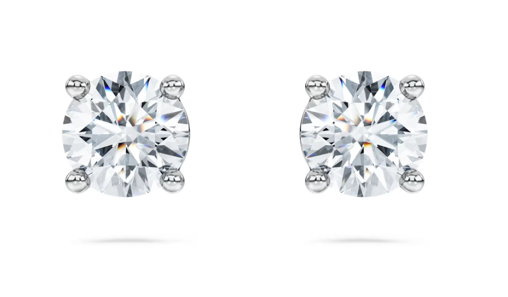 Swarovski Orecchini a lobo con solitario Eternity