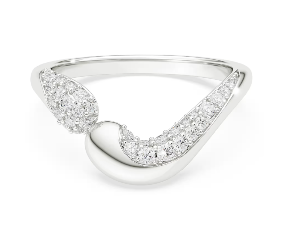 Swarovski Anello aperto Classica