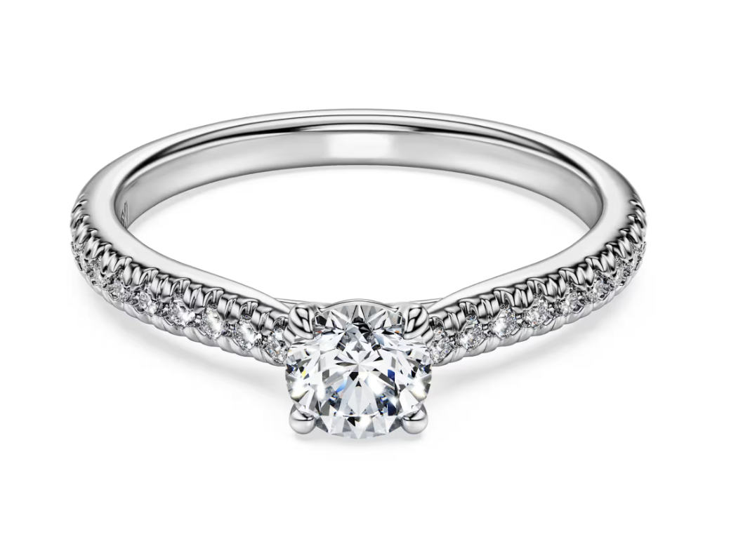Swarovski Anello solitario Eternity