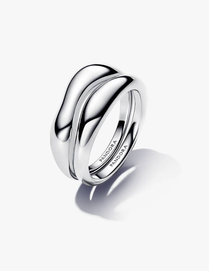 Pandora Anello Linea Sinuosa Divisibile