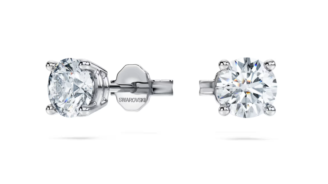 Swarovski Orecchini a lobo con solitario Eternity