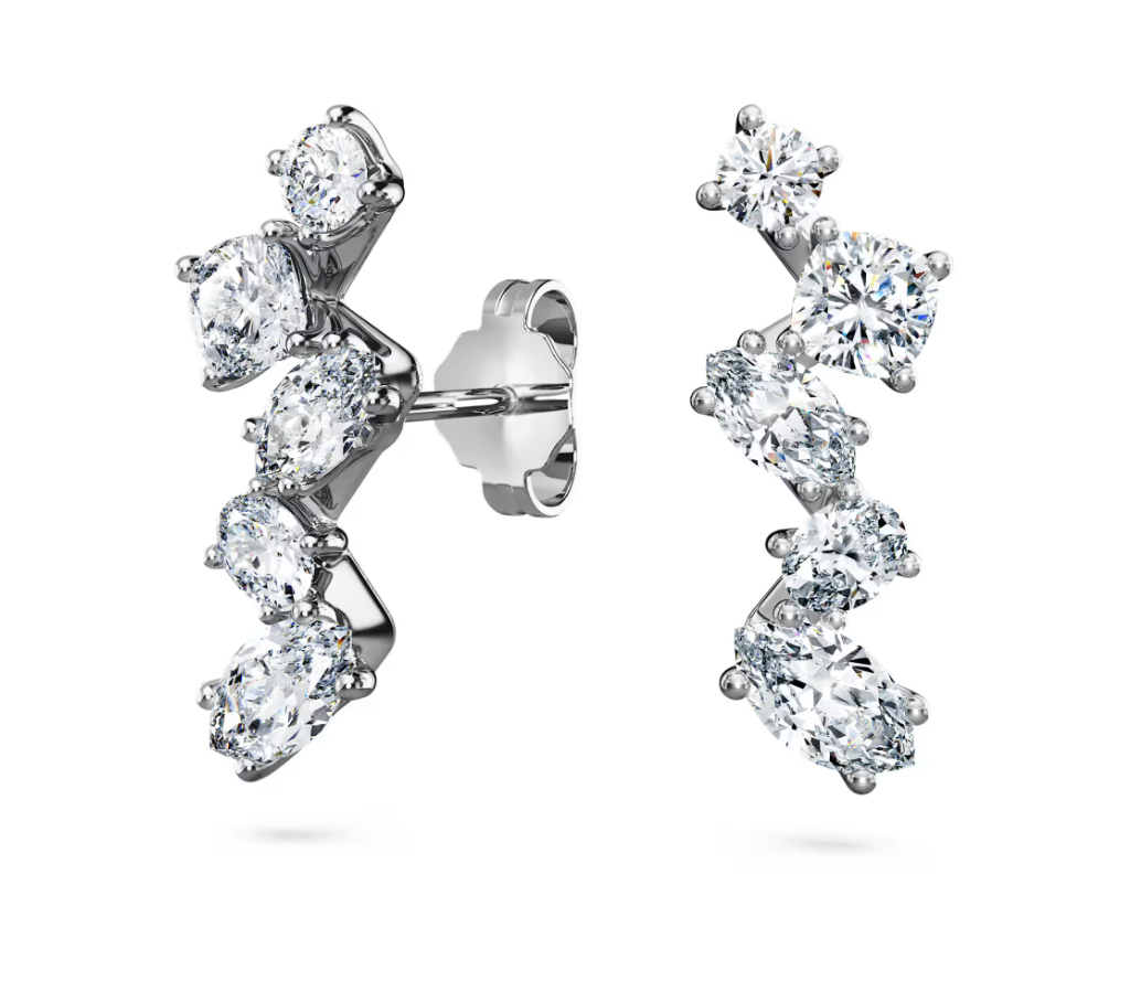 Swarovski Orecchini ear cuff Galaxy