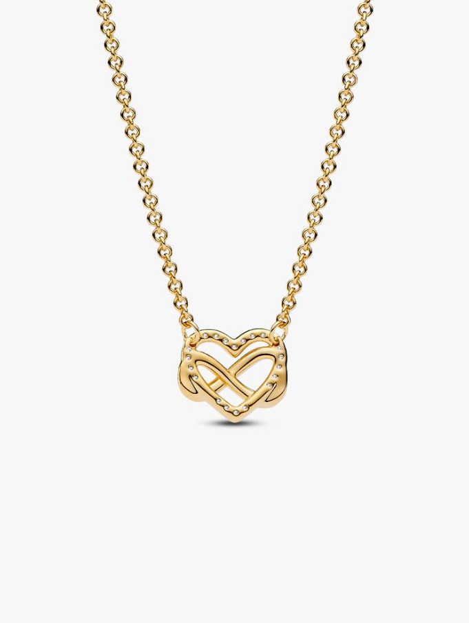 Pandora Collana Cuore Infinito Pietre Luminose