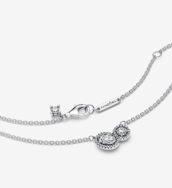 Pandora Collana Doppia Pietra Luminosa