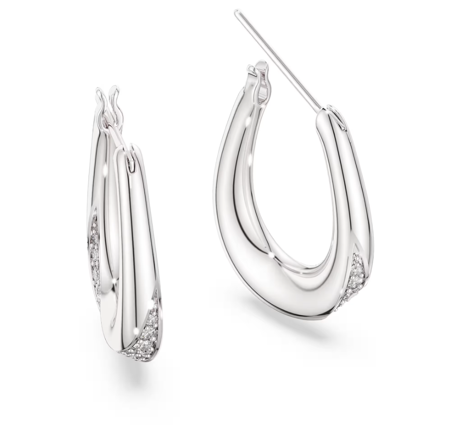 Swarovski Orecchini a cerchio Classica