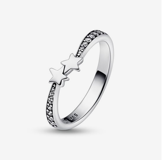 Pandora Anello Stelle Cadenti