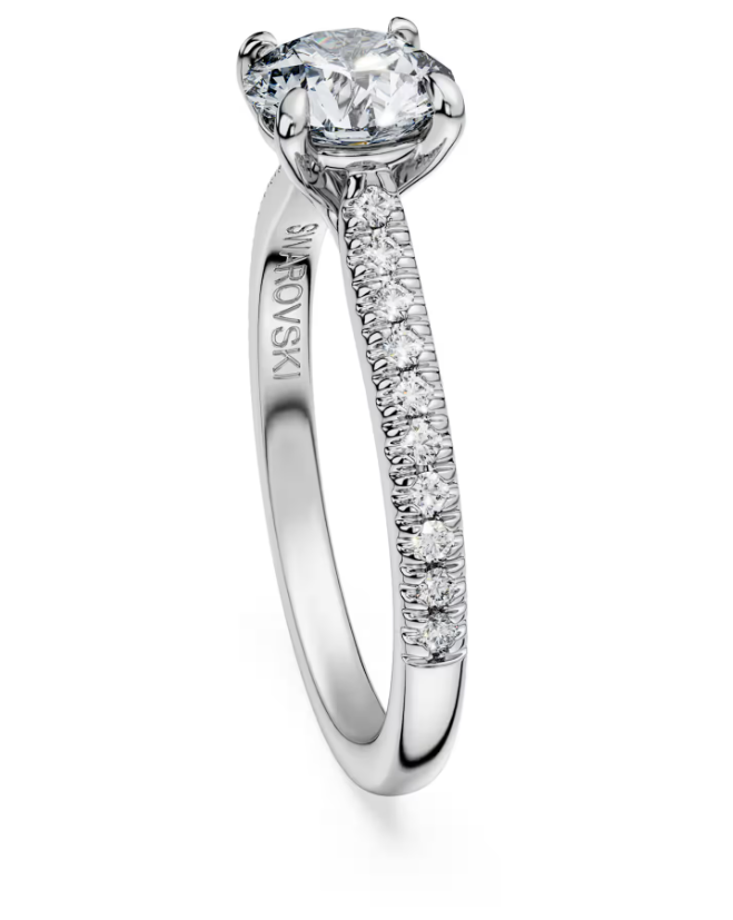Swarovski Anello solitario Eternity