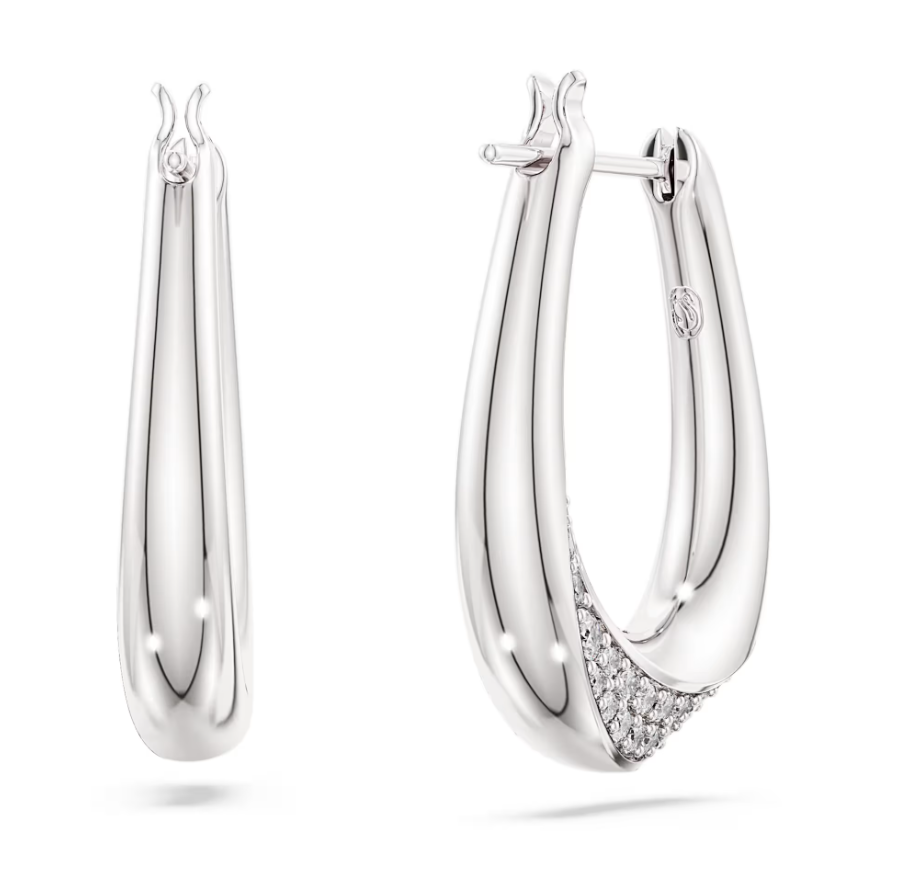 Swarovski Orecchini a cerchio Classica