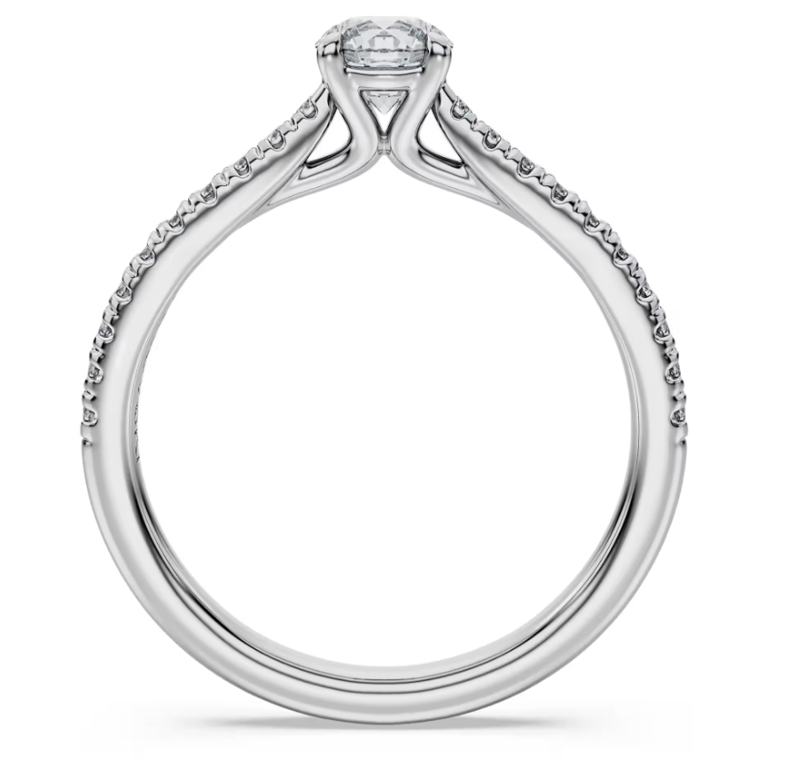 Swarovski Anello solitario Eternity