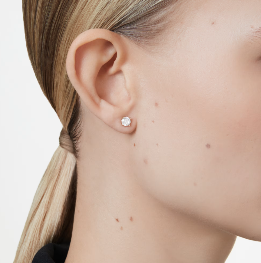 Swarovski Orecchini a lobo con solitario Eternity