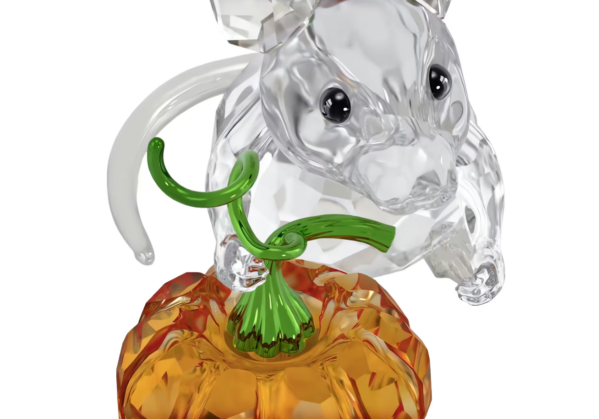 Swarovski 5732809 Idyllia Multicolored Mouse and Pumpkin SW004283